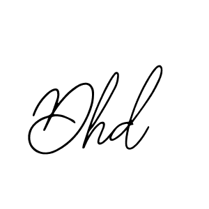 Use a signature maker to create a handwritten signature online. With this signature software, you can design (Bearetta-2O07w) your own signature for name Dhd. Dhd signature style 12 images and pictures png