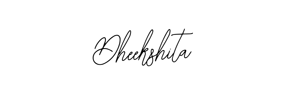 Dheekshita stylish signature style. Best Handwritten Sign (Bearetta-2O07w) for my name. Handwritten Signature Collection Ideas for my name Dheekshita. Dheekshita signature style 12 images and pictures png