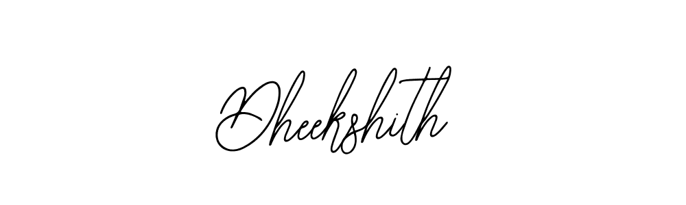 Similarly Bearetta-2O07w is the best handwritten signature design. Signature creator online .You can use it as an online autograph creator for name Dheekshith. Dheekshith signature style 12 images and pictures png