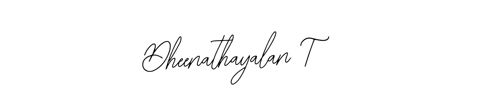 Similarly Bearetta-2O07w is the best handwritten signature design. Signature creator online .You can use it as an online autograph creator for name Dheenathayalan T. Dheenathayalan T signature style 12 images and pictures png