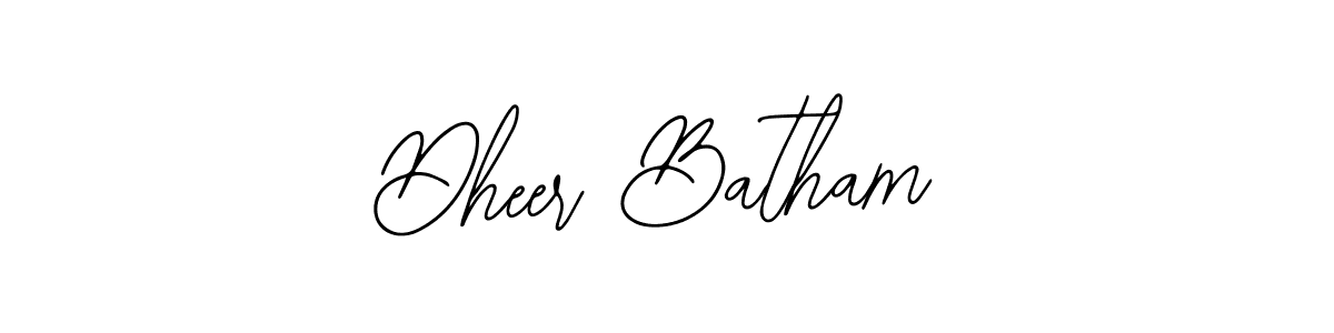 You can use this online signature creator to create a handwritten signature for the name Dheer Batham. This is the best online autograph maker. Dheer Batham signature style 12 images and pictures png