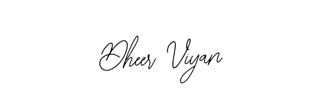 You can use this online signature creator to create a handwritten signature for the name Dheer Viyan. This is the best online autograph maker. Dheer Viyan signature style 12 images and pictures png