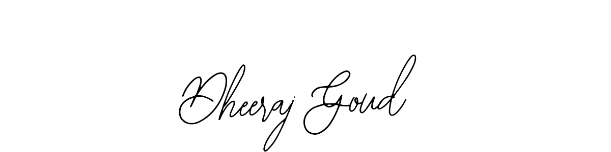 Use a signature maker to create a handwritten signature online. With this signature software, you can design (Bearetta-2O07w) your own signature for name Dheeraj Goud. Dheeraj Goud signature style 12 images and pictures png