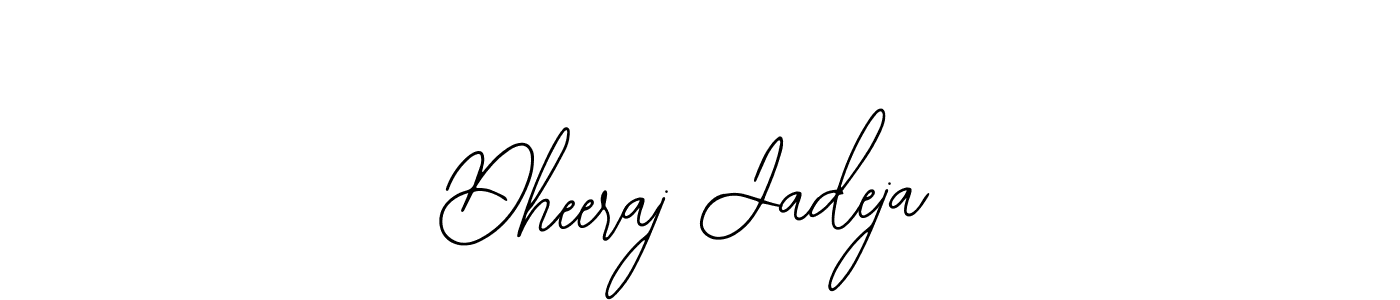 Create a beautiful signature design for name Dheeraj Jadeja. With this signature (Bearetta-2O07w) fonts, you can make a handwritten signature for free. Dheeraj Jadeja signature style 12 images and pictures png