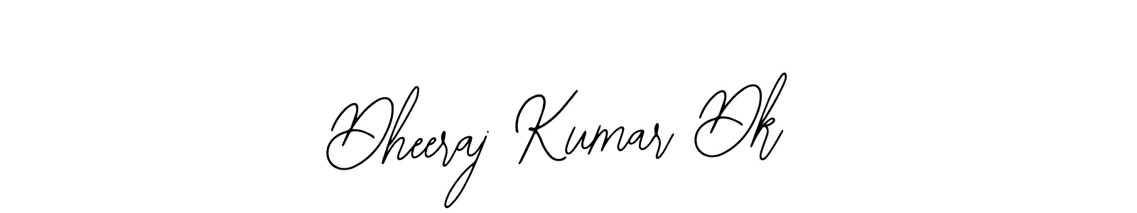 Use a signature maker to create a handwritten signature online. With this signature software, you can design (Bearetta-2O07w) your own signature for name Dheeraj Kumar Dk. Dheeraj Kumar Dk signature style 12 images and pictures png
