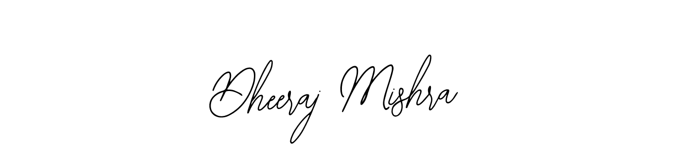 if you are searching for the best signature style for your name Dheeraj Mishra. so please give up your signature search. here we have designed multiple signature styles  using Bearetta-2O07w. Dheeraj Mishra signature style 12 images and pictures png