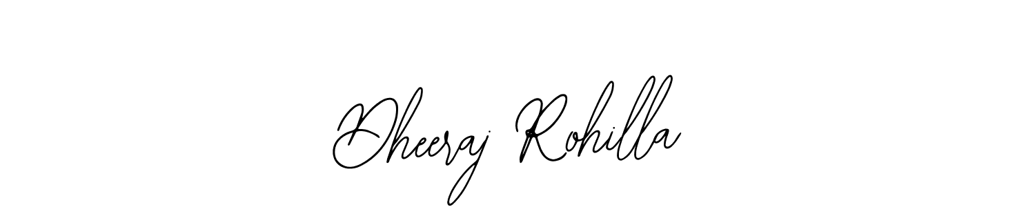 Design your own signature with our free online signature maker. With this signature software, you can create a handwritten (Bearetta-2O07w) signature for name Dheeraj Rohilla. Dheeraj Rohilla signature style 12 images and pictures png
