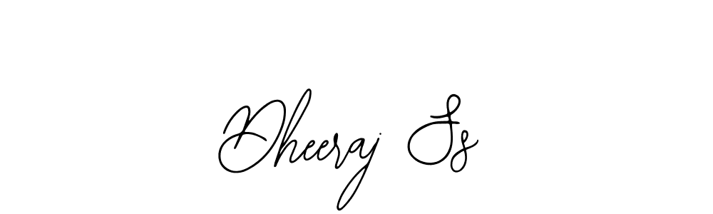 How to make Dheeraj Ss signature? Bearetta-2O07w is a professional autograph style. Create handwritten signature for Dheeraj Ss name. Dheeraj Ss signature style 12 images and pictures png