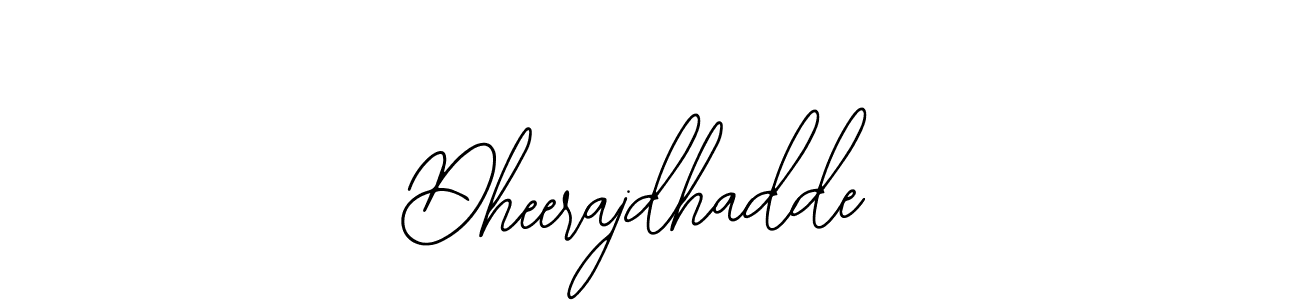 You can use this online signature creator to create a handwritten signature for the name Dheerajdhadde. This is the best online autograph maker. Dheerajdhadde signature style 12 images and pictures png