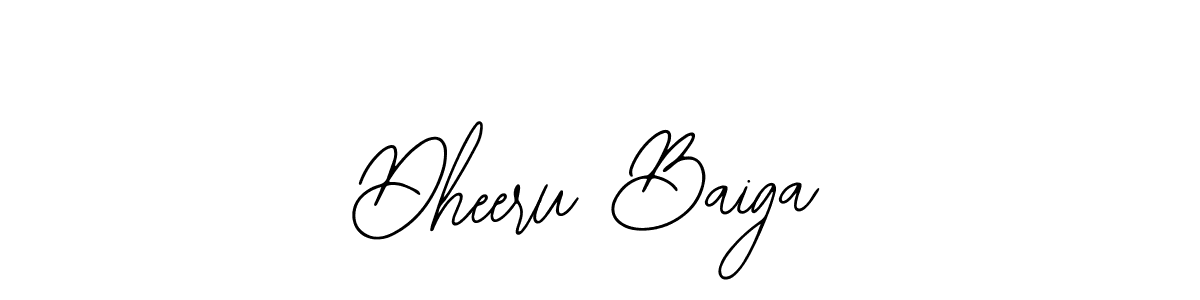 Bearetta-2O07w is a professional signature style that is perfect for those who want to add a touch of class to their signature. It is also a great choice for those who want to make their signature more unique. Get Dheeru Baiga name to fancy signature for free. Dheeru Baiga signature style 12 images and pictures png
