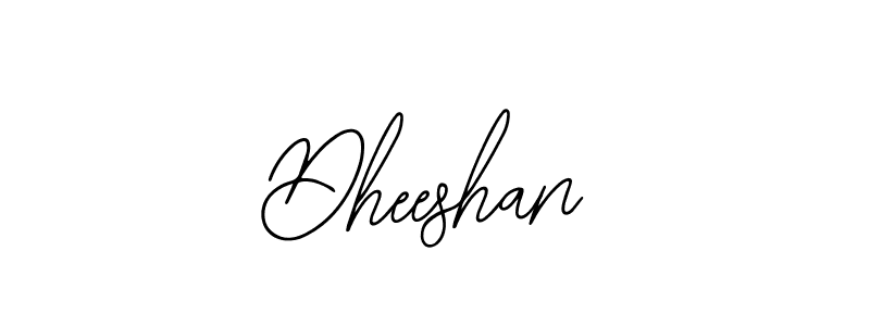 Use a signature maker to create a handwritten signature online. With this signature software, you can design (Bearetta-2O07w) your own signature for name Dheeshan. Dheeshan signature style 12 images and pictures png