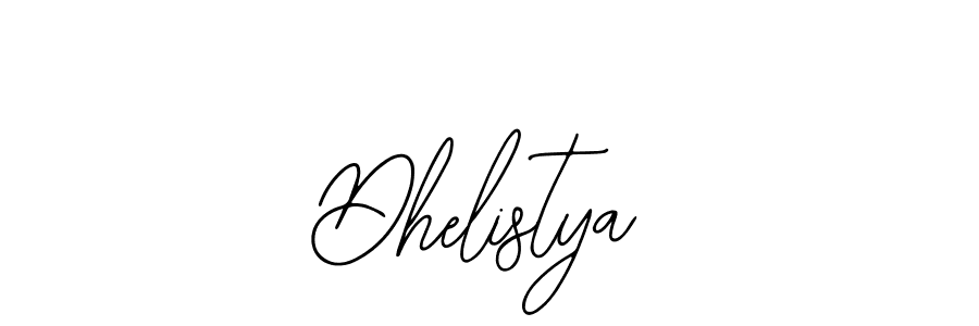 Make a beautiful signature design for name Dhelistya. With this signature (Bearetta-2O07w) style, you can create a handwritten signature for free. Dhelistya signature style 12 images and pictures png