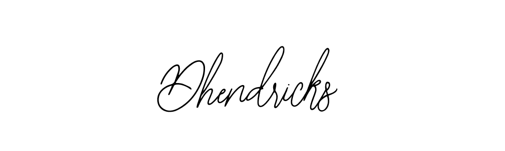 How to make Dhendricks name signature. Use Bearetta-2O07w style for creating short signs online. This is the latest handwritten sign. Dhendricks signature style 12 images and pictures png