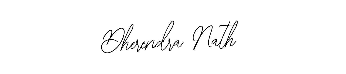 You should practise on your own different ways (Bearetta-2O07w) to write your name (Dherendra Nath) in signature. don't let someone else do it for you. Dherendra Nath signature style 12 images and pictures png