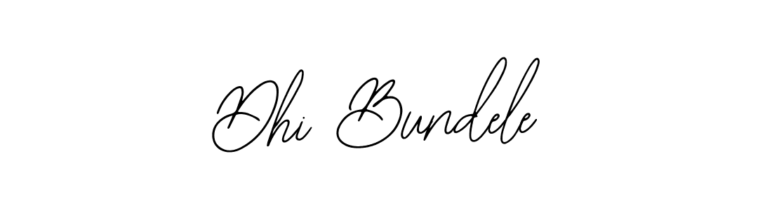 Make a short Dhi Bundele signature style. Manage your documents anywhere anytime using Bearetta-2O07w. Create and add eSignatures, submit forms, share and send files easily. Dhi Bundele signature style 12 images and pictures png