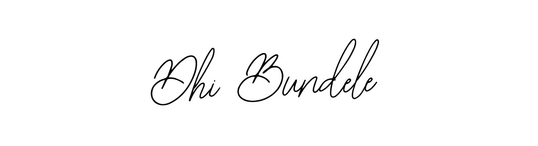 Make a short Dhi Bundele signature style. Manage your documents anywhere anytime using Bearetta-2O07w. Create and add eSignatures, submit forms, share and send files easily. Dhi Bundele signature style 12 images and pictures png