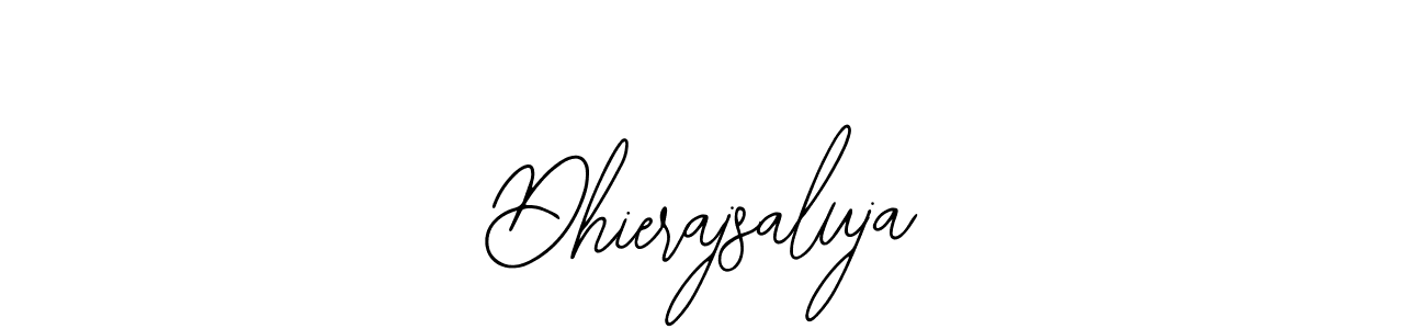 See photos of Dhierajsaluja official signature by Spectra . Check more albums & portfolios. Read reviews & check more about Bearetta-2O07w font. Dhierajsaluja signature style 12 images and pictures png