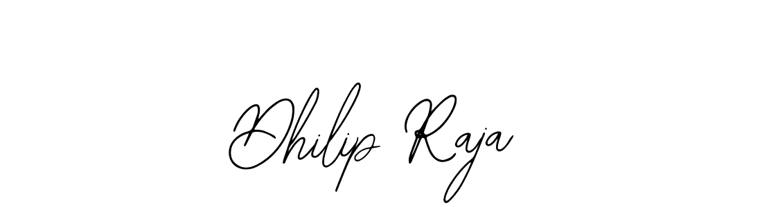 How to make Dhilip Raja name signature. Use Bearetta-2O07w style for creating short signs online. This is the latest handwritten sign. Dhilip Raja signature style 12 images and pictures png