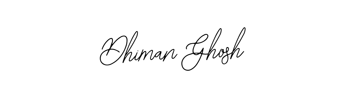 You should practise on your own different ways (Bearetta-2O07w) to write your name (Dhiman Ghosh) in signature. don't let someone else do it for you. Dhiman Ghosh signature style 12 images and pictures png