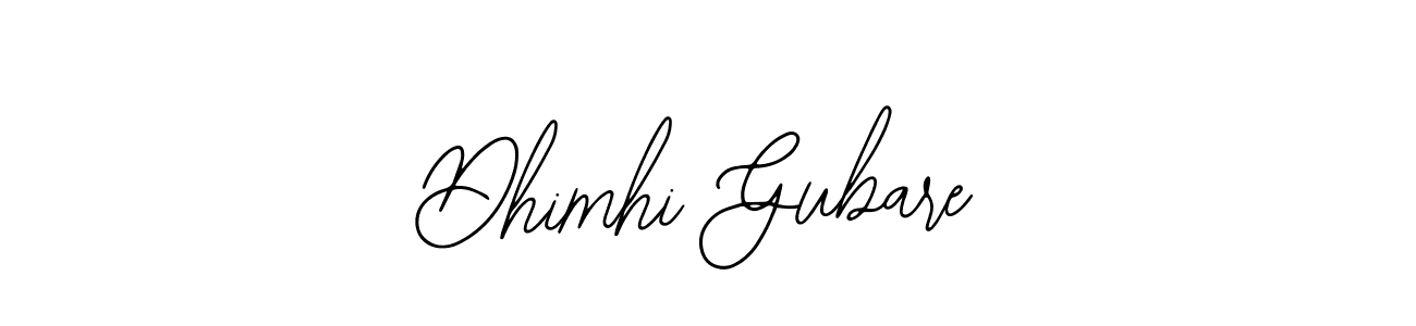 Similarly Bearetta-2O07w is the best handwritten signature design. Signature creator online .You can use it as an online autograph creator for name Dhimhi Gubare. Dhimhi Gubare signature style 12 images and pictures png