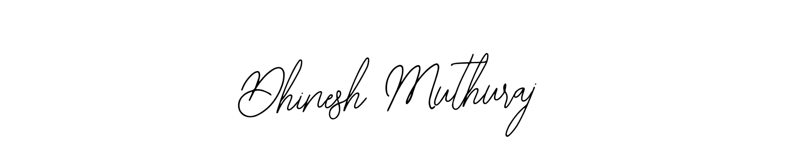 How to make Dhinesh Muthuraj name signature. Use Bearetta-2O07w style for creating short signs online. This is the latest handwritten sign. Dhinesh Muthuraj signature style 12 images and pictures png