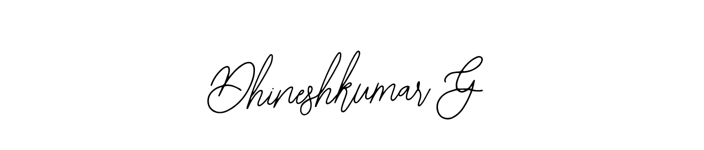 How to make Dhineshkumar G signature? Bearetta-2O07w is a professional autograph style. Create handwritten signature for Dhineshkumar G name. Dhineshkumar G signature style 12 images and pictures png