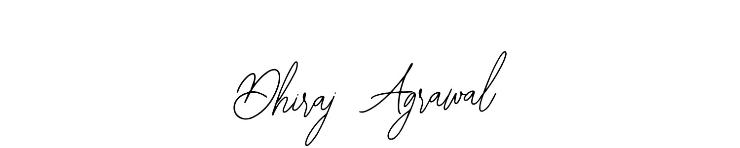 You can use this online signature creator to create a handwritten signature for the name Dhiraj  Agrawal. This is the best online autograph maker. Dhiraj  Agrawal signature style 12 images and pictures png