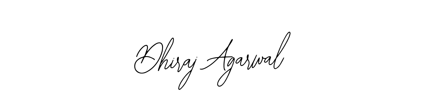 You should practise on your own different ways (Bearetta-2O07w) to write your name (Dhiraj Agarwal) in signature. don't let someone else do it for you. Dhiraj Agarwal signature style 12 images and pictures png