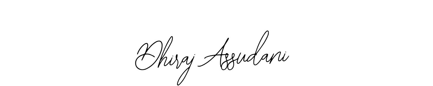 Also You can easily find your signature by using the search form. We will create Dhiraj Assudani name handwritten signature images for you free of cost using Bearetta-2O07w sign style. Dhiraj Assudani signature style 12 images and pictures png