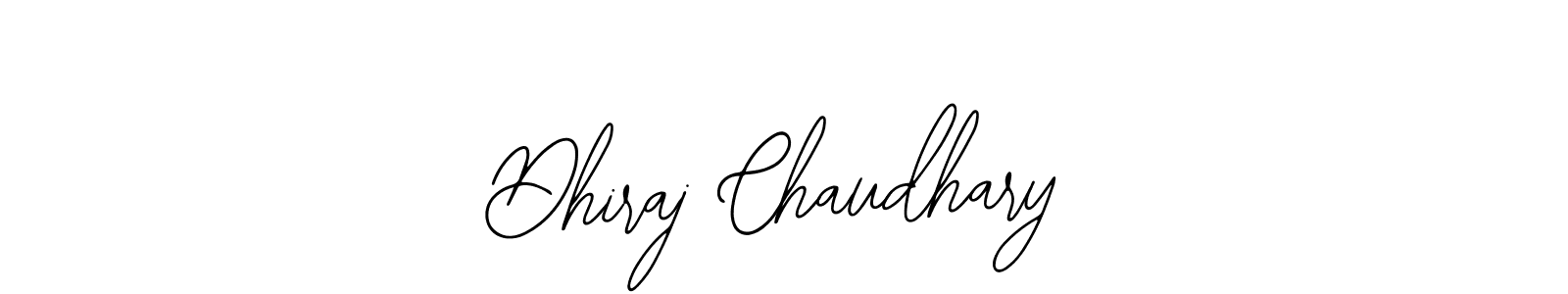 Bearetta-2O07w is a professional signature style that is perfect for those who want to add a touch of class to their signature. It is also a great choice for those who want to make their signature more unique. Get Dhiraj Chaudhary name to fancy signature for free. Dhiraj Chaudhary signature style 12 images and pictures png