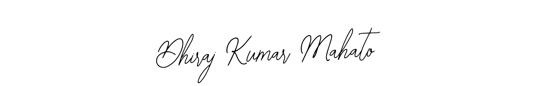 Use a signature maker to create a handwritten signature online. With this signature software, you can design (Bearetta-2O07w) your own signature for name Dhiraj Kumar Mahato. Dhiraj Kumar Mahato signature style 12 images and pictures png