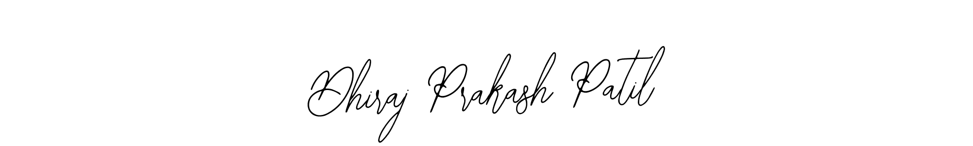Bearetta-2O07w is a professional signature style that is perfect for those who want to add a touch of class to their signature. It is also a great choice for those who want to make their signature more unique. Get Dhiraj Prakash Patil name to fancy signature for free. Dhiraj Prakash Patil signature style 12 images and pictures png