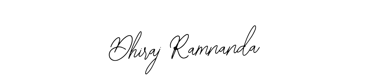 The best way (Bearetta-2O07w) to make a short signature is to pick only two or three words in your name. The name Dhiraj Ramnanda include a total of six letters. For converting this name. Dhiraj Ramnanda signature style 12 images and pictures png