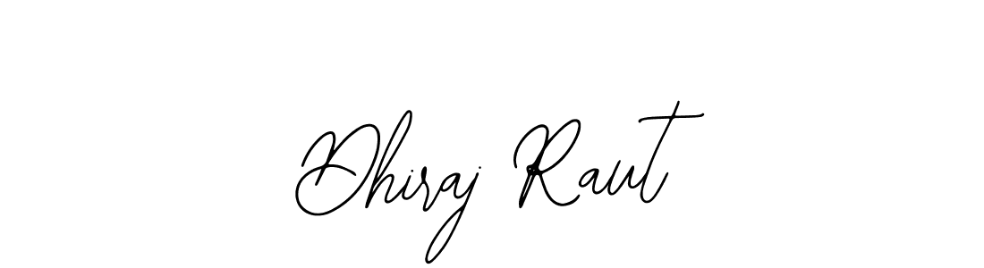 The best way (Bearetta-2O07w) to make a short signature is to pick only two or three words in your name. The name Dhiraj Raut include a total of six letters. For converting this name. Dhiraj Raut signature style 12 images and pictures png