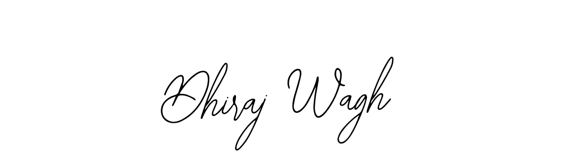 Also we have Dhiraj Wagh name is the best signature style. Create professional handwritten signature collection using Bearetta-2O07w autograph style. Dhiraj Wagh signature style 12 images and pictures png