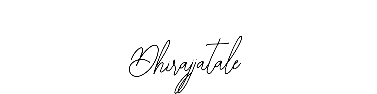 The best way (Bearetta-2O07w) to make a short signature is to pick only two or three words in your name. The name Dhirajjatale include a total of six letters. For converting this name. Dhirajjatale signature style 12 images and pictures png