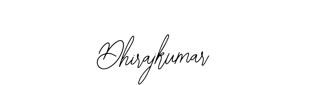 Use a signature maker to create a handwritten signature online. With this signature software, you can design (Bearetta-2O07w) your own signature for name Dhirajkumar. Dhirajkumar signature style 12 images and pictures png