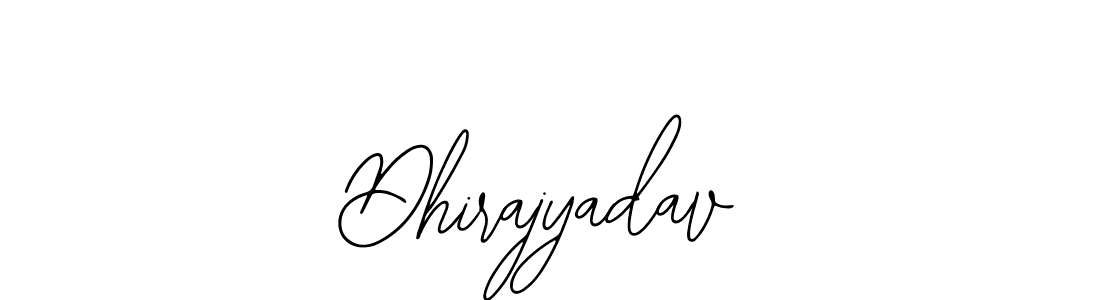 Use a signature maker to create a handwritten signature online. With this signature software, you can design (Bearetta-2O07w) your own signature for name Dhirajyadav. Dhirajyadav signature style 12 images and pictures png
