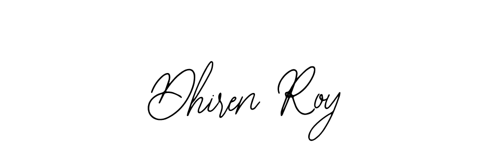 It looks lik you need a new signature style for name Dhiren Roy. Design unique handwritten (Bearetta-2O07w) signature with our free signature maker in just a few clicks. Dhiren Roy signature style 12 images and pictures png