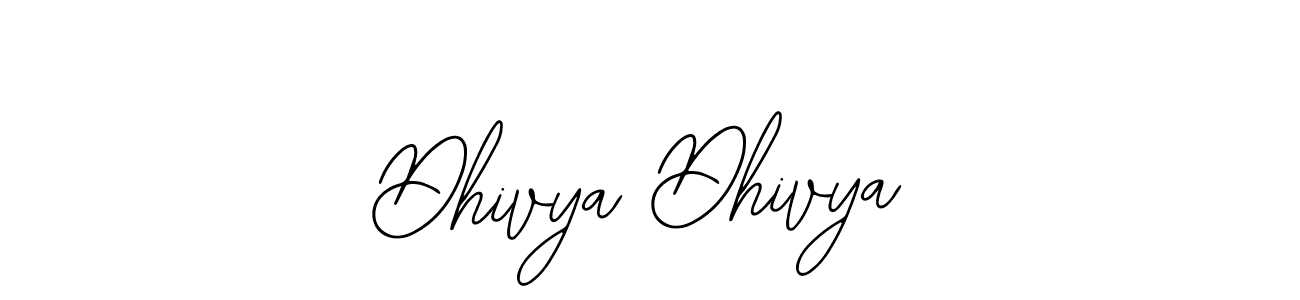 The best way (Bearetta-2O07w) to make a short signature is to pick only two or three words in your name. The name Dhivya Dhivya include a total of six letters. For converting this name. Dhivya Dhivya signature style 12 images and pictures png