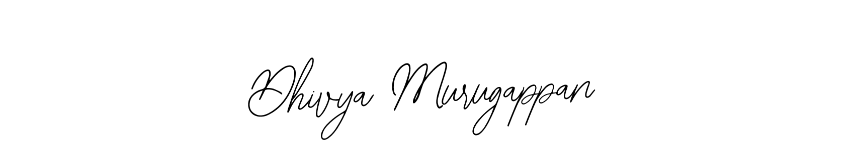 Dhivya Murugappan stylish signature style. Best Handwritten Sign (Bearetta-2O07w) for my name. Handwritten Signature Collection Ideas for my name Dhivya Murugappan. Dhivya Murugappan signature style 12 images and pictures png