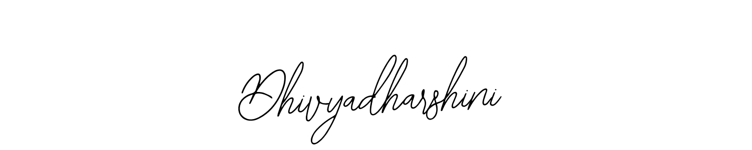 How to make Dhivyadharshini signature? Bearetta-2O07w is a professional autograph style. Create handwritten signature for Dhivyadharshini name. Dhivyadharshini signature style 12 images and pictures png