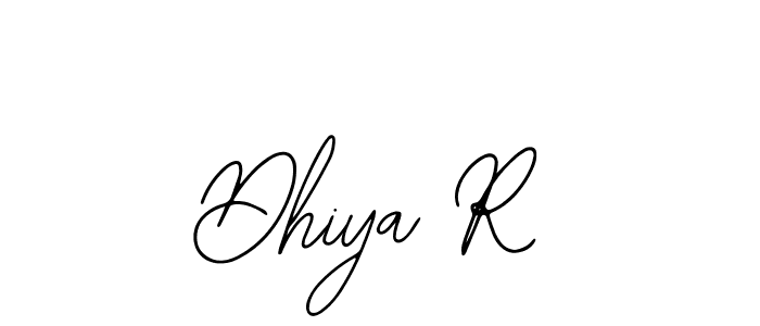 Here are the top 10 professional signature styles for the name Dhiya R. These are the best autograph styles you can use for your name. Dhiya R signature style 12 images and pictures png