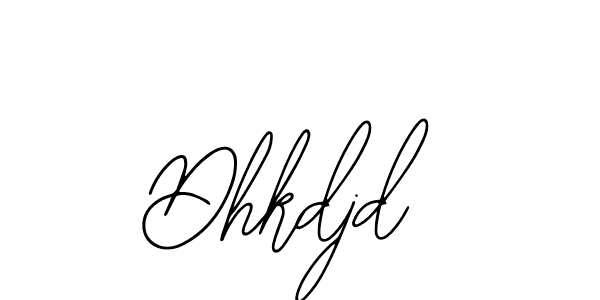 Design your own signature with our free online signature maker. With this signature software, you can create a handwritten (Bearetta-2O07w) signature for name Dhkdjd. Dhkdjd signature style 12 images and pictures png