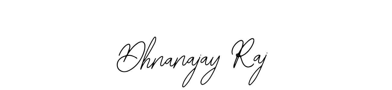 How to make Dhnanajay Raj name signature. Use Bearetta-2O07w style for creating short signs online. This is the latest handwritten sign. Dhnanajay Raj signature style 12 images and pictures png