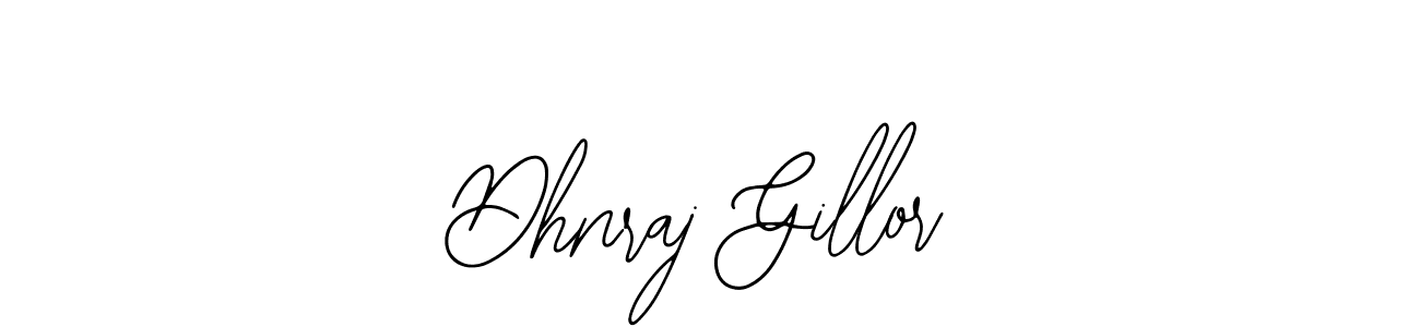 Similarly Bearetta-2O07w is the best handwritten signature design. Signature creator online .You can use it as an online autograph creator for name Dhnraj Gillor. Dhnraj Gillor signature style 12 images and pictures png