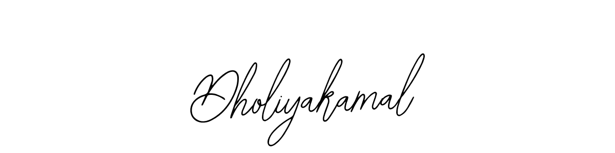 How to Draw Dholiyakamal signature style? Bearetta-2O07w is a latest design signature styles for name Dholiyakamal. Dholiyakamal signature style 12 images and pictures png