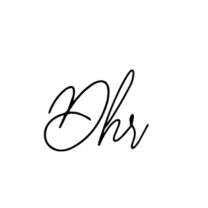 Create a beautiful signature design for name Dhr. With this signature (Bearetta-2O07w) fonts, you can make a handwritten signature for free. Dhr signature style 12 images and pictures png