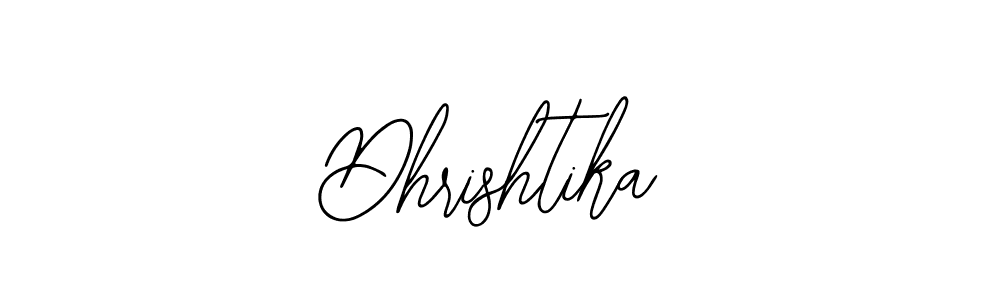 Create a beautiful signature design for name Dhrishtika. With this signature (Bearetta-2O07w) fonts, you can make a handwritten signature for free. Dhrishtika signature style 12 images and pictures png