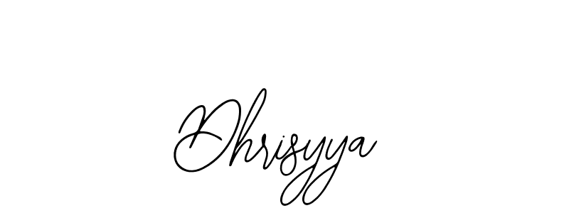 Make a short Dhrisyya signature style. Manage your documents anywhere anytime using Bearetta-2O07w. Create and add eSignatures, submit forms, share and send files easily. Dhrisyya signature style 12 images and pictures png